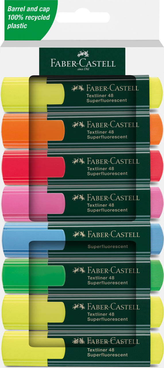 TEXTMARKER SET 8 CUTIE CARTON 1548 2024 FABER-CASTELL TEXTMARKER SET 8 CUTIE CARTON 1548 2024 FABER-CASTELL